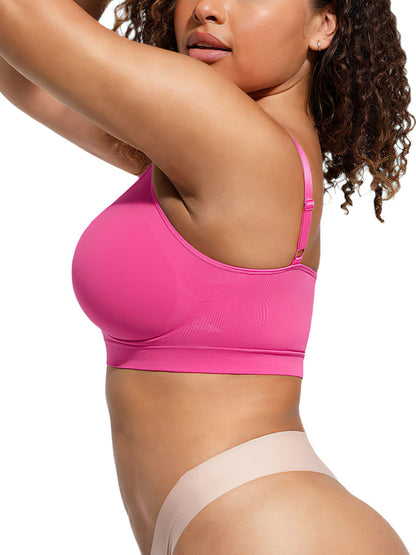 Women's Full Coverage Non-Padded Wireless Sculpt Bra