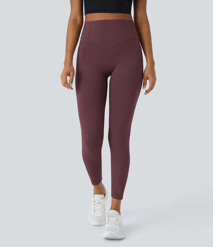 High Waisted Tummy Control Shaping Training Leggings