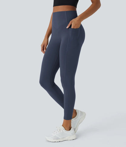 High Waisted Tummy Control Shaping Training Leggings